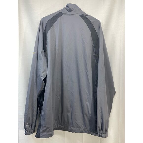 Nike Fit Storm Men’s Jacket Gray Yellow XXL See Pics - Picture 3 of 8